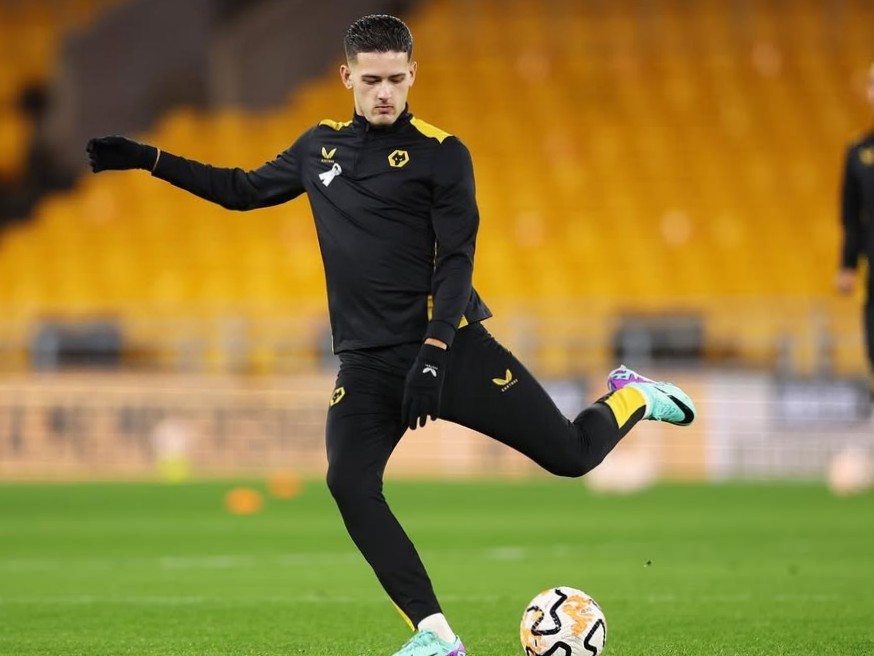 Justin Hubner dalam pertandingan melawan Crystal Palace U-21