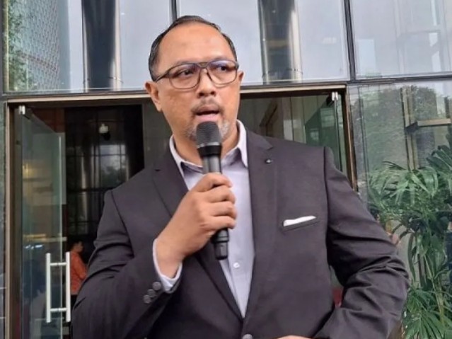 Jubir KPK Tessa Mahardhika memberikan keterangan