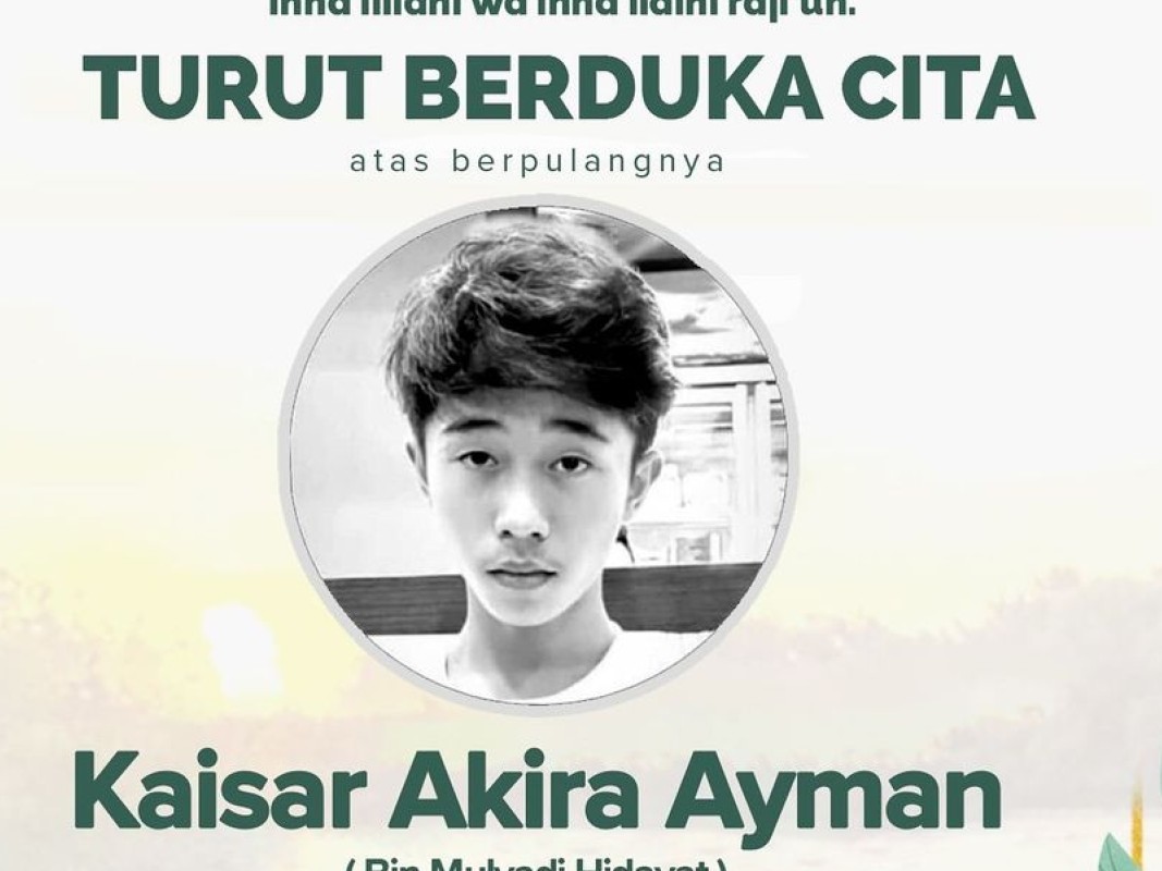 Kaisar Akira Ayman di Kelingking Beach, Bali