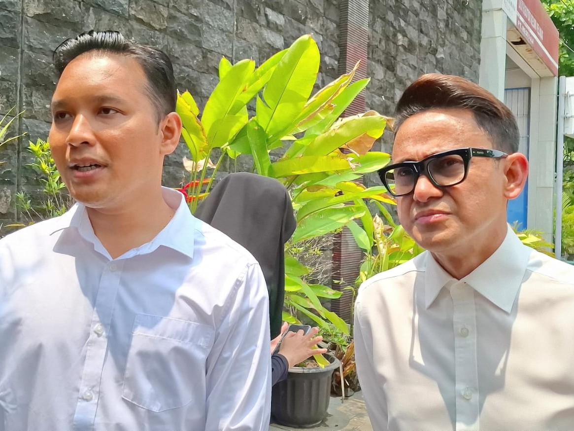 Wahyu-Ramzi bertemu Jokowi di Surakarta.