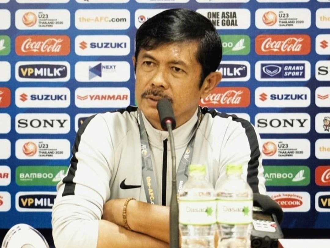 Indra Sjafri bersama timnas U20 Indonesia