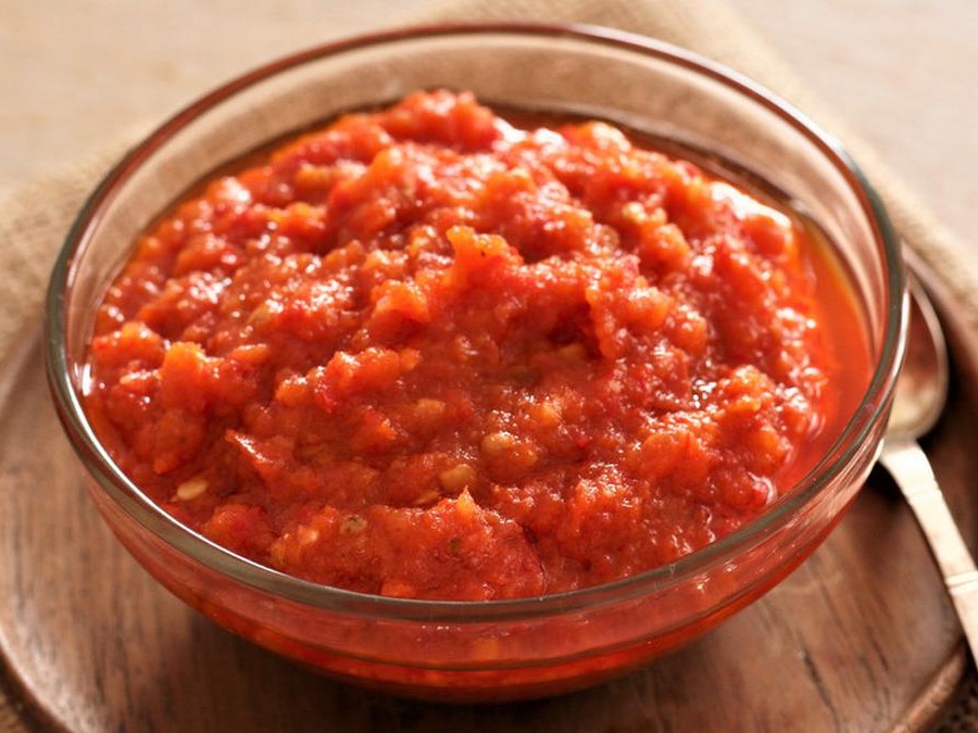 Sambal tomat siap disajikan