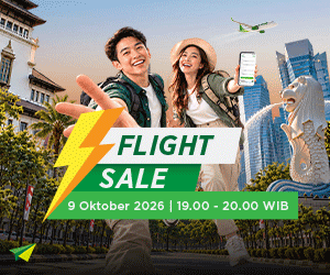FLIGHT SALE - Diskon Tiket hingga 10%