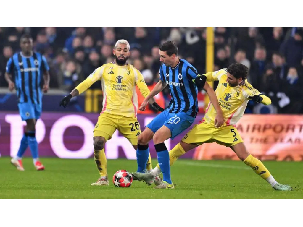 Juventus Dipaksa Club Brugge Bermain Imbang di Liga Champions