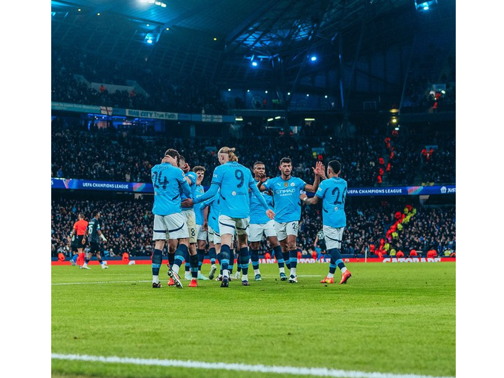 Manchester City Lolos ke Babak Play-off Liga Champions Musim 2024/2025