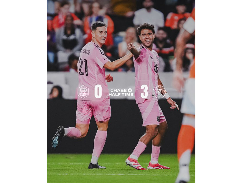 Inter Miami Unggul Atas Houston Dynamo Sampai Turun Minum di Laga Liga Amerika
