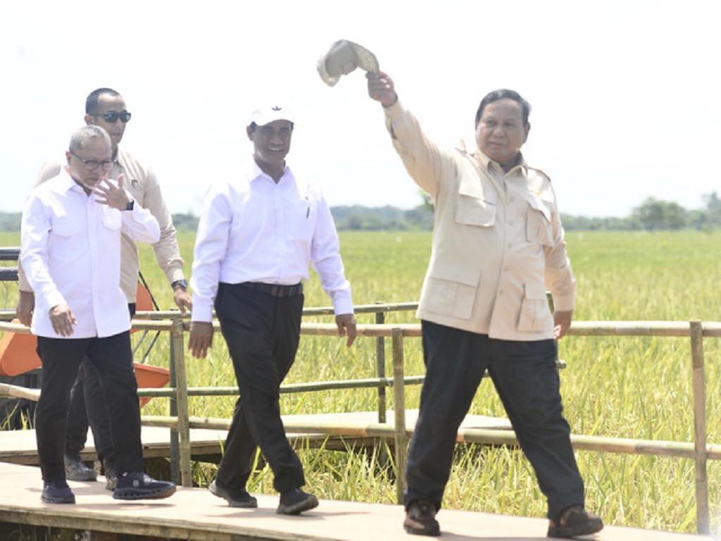 Presiden Prabowo Optimis Indonesia Akan Jadi Lumbung Pangan Dunia