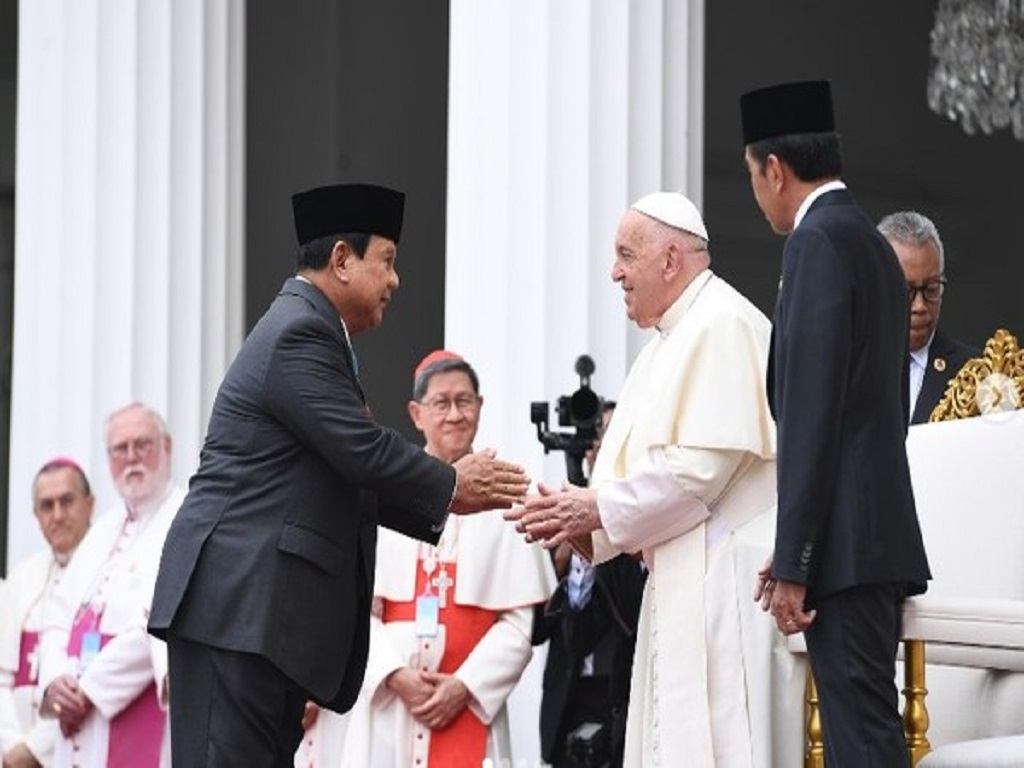 Presiden Prabowo Berduka Atas Wafatnya Paus Fransiskus, Dunia Kehilangan Sosok Panutan