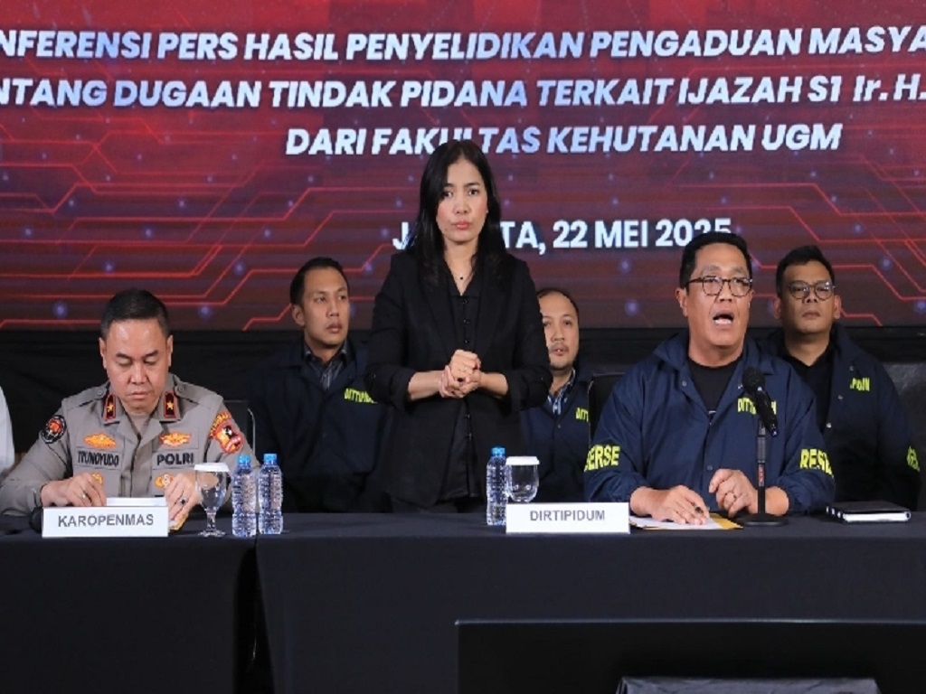 Ini Alasan Polisi Tak Tampilkan Bentuk Ijazah Asli Jokowi