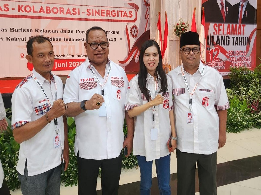 Fran Ansanay Terpilih Secara Aklamasi sebagai Ketua Umum DPP Bara JP 2025–2030
