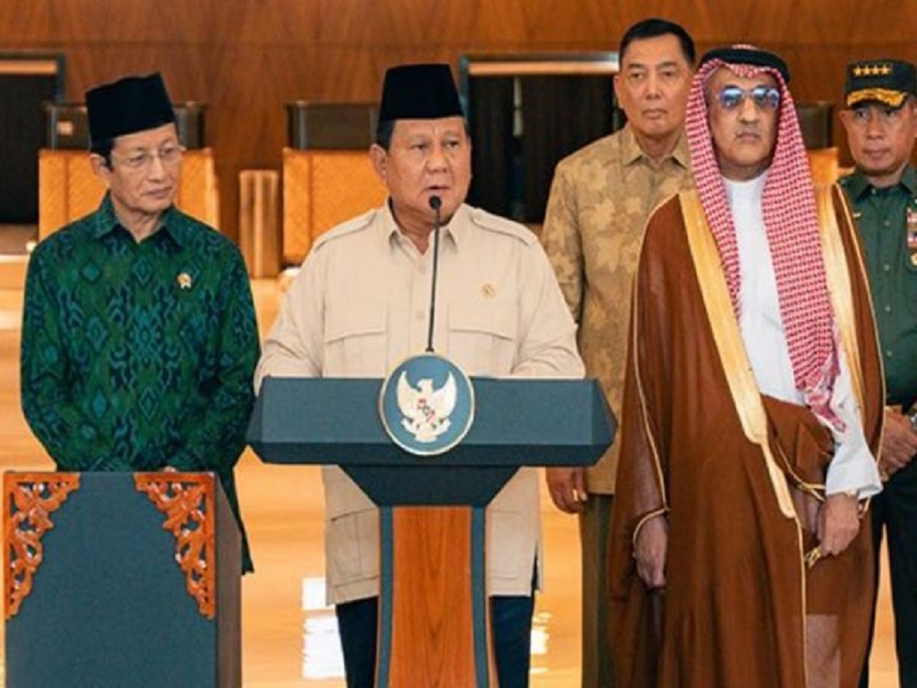 Prabowo Bentuk Tim Khusus Kaji Pembentukan Kampung Haji di Arab Saudi