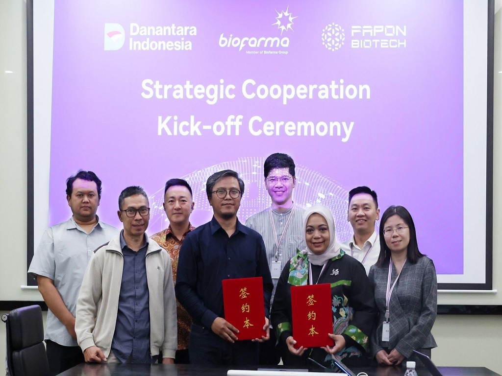 Bio Farma dan Fapon Bioindustries Indonesia Perkuat Kemandirian Kesehatan Nasional Melalui Kerja Sama Pengembangan IVD