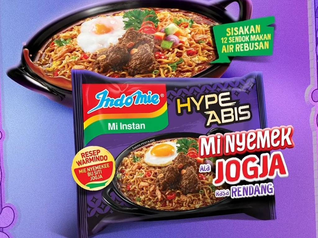 Nikmati Legit Gurihnya “Hidden Gem” Jogja dalam Satu Mangkok Indomie Hype Abis Mi Nyemek Ala Jogja Rasa Rendang