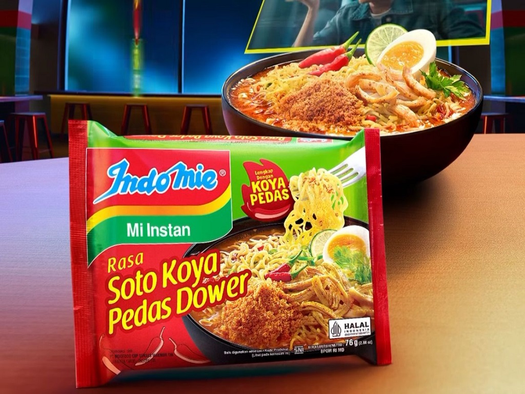 Nikmati Sensasi Gurih Pedas Indomie Soto Koya Pedas Dower yang Bikin Meledak di Mulut