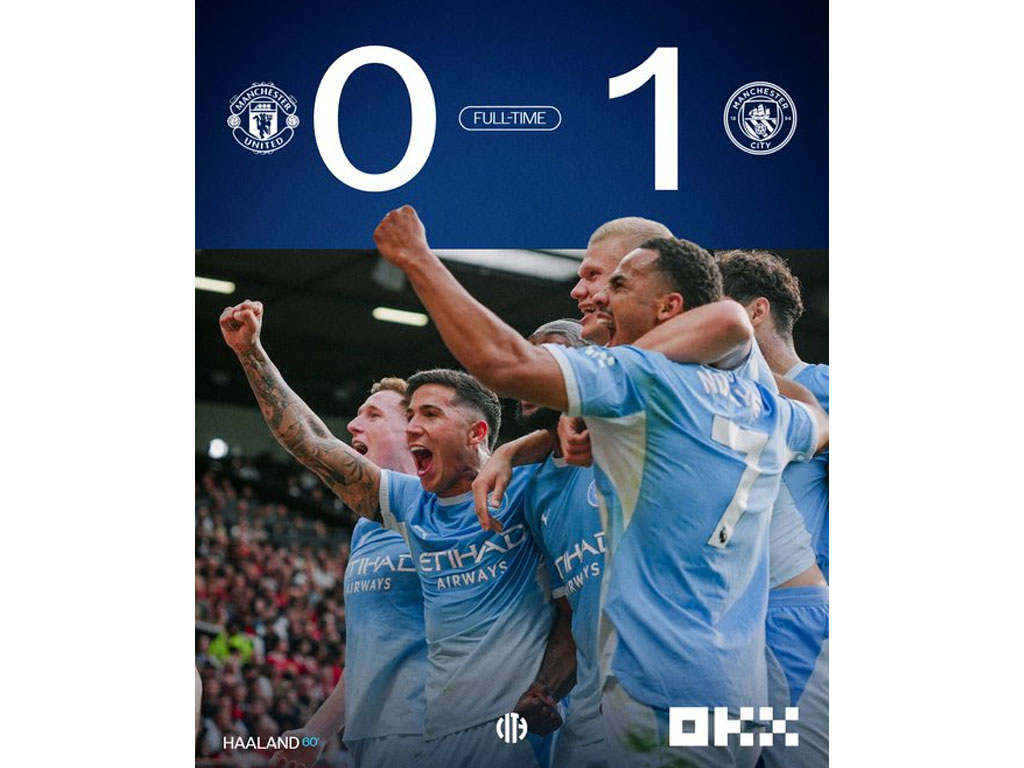 Manchester City Menangkan Laga Derbi Lawan Manchester United di Liga Premier Inggris 2026/2027